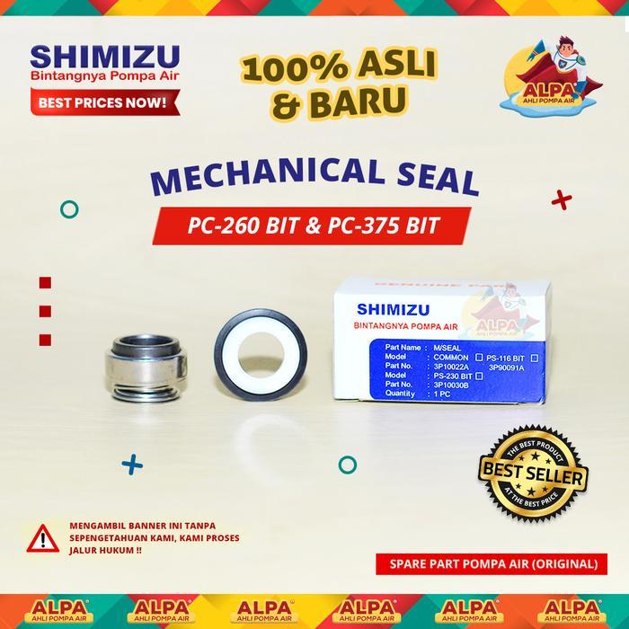 Mechanical Seal Pompa Air SHIMIZU JET Pump PC-260 & 375 BIT (ORIGINAL)