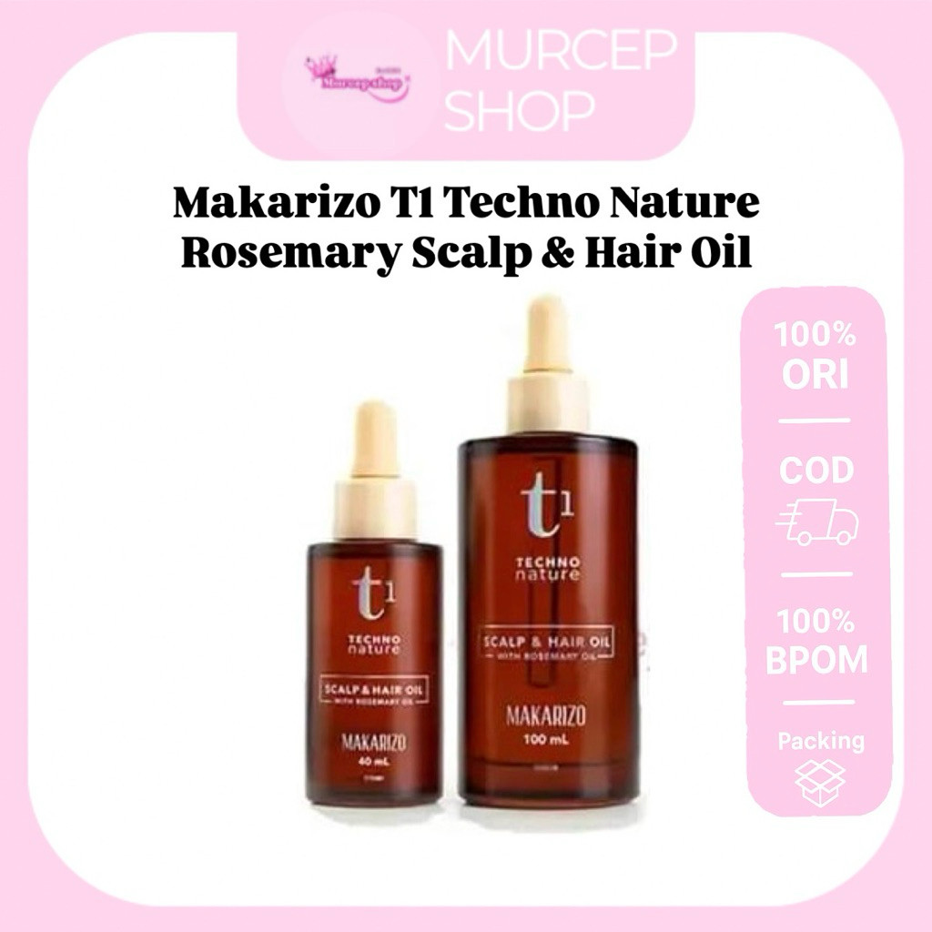 Makarizo T1 Techno Nature Rosemary Scalp & Hair Oil - Rosemary Oil