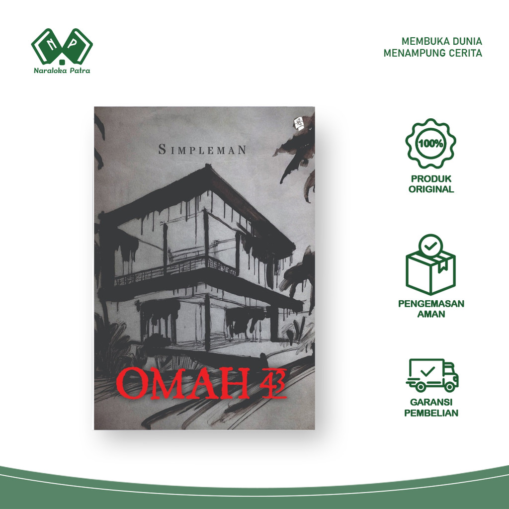 Buku Novel Horor Omah 43 - Simpleman - Bukune