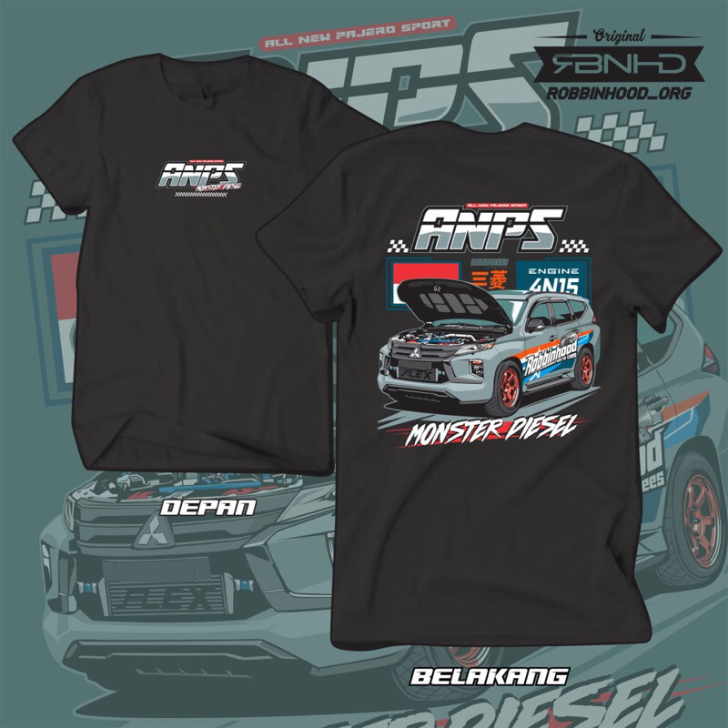 KAOS ANPS PAJERO | PAJERO SPORT | ALL NEW PAJERO | PAJERO DAKAR | PAJERO FACELIFT