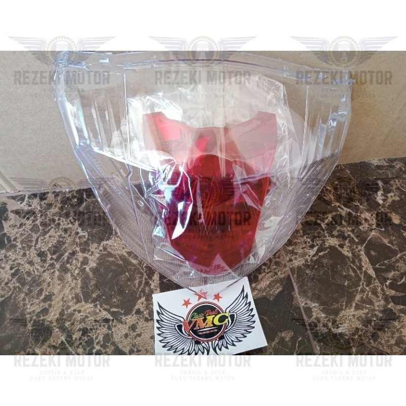 Mika lampu stop Merah putih yamaha Mio m3 125