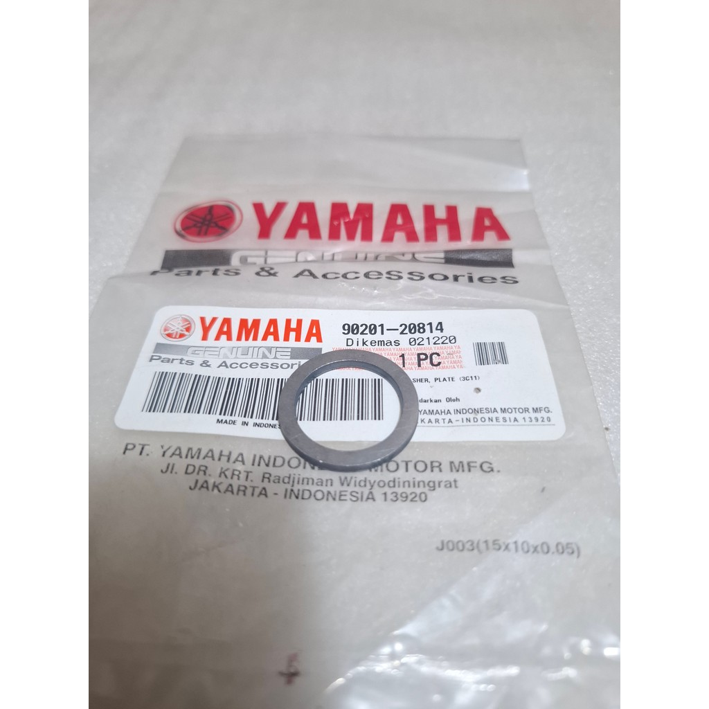 RING AS GIR GEAR DEPAN VIXION OLD NVL NVA VIXION NEW BK8 ASLI ORI YAMAHA 90201 20814 KO1