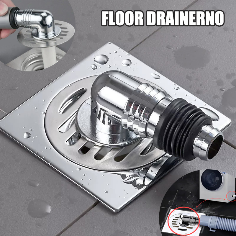 Floor Drain Mesin Cuci Full Set Saluran Pembuangan Perangkap Saluran Pembuangan Lantai Penghilang Ba