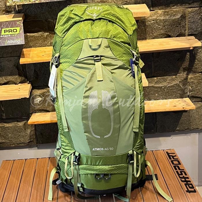 TAS CARRIER OSPREY ATMOS AG 50L S22 GARANSI RESMI TAS GUNUNG OSPREY ATMOS ANTI GRAVITY SEASON 22 LIF