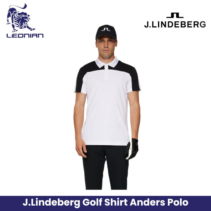 Baju Golf Pria J.Lindeberg Anders Polo Shirt
