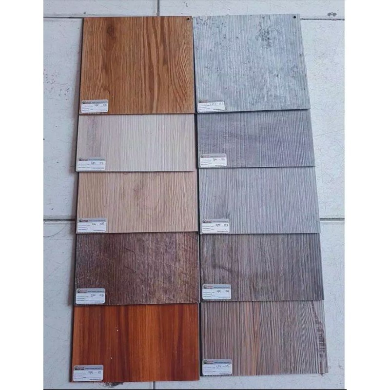 Vinyl SPC Click Lantai 4 mm + 1mm Foam/busa ati -  Harga Per M²