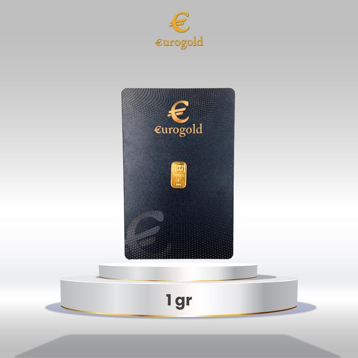 Eurogold Logam Mulia Emas 1 Gram - Emas Murni 999.9