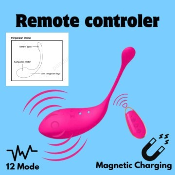 Hau Sp ready kualitas terbaik&produk original~AP Wanita Kegel Ball Exercise with Remote Control PRIV