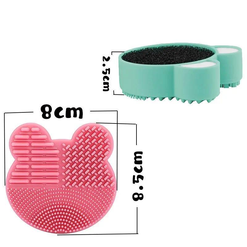 Makeup Brush Cleaner Multifunction Beauty Powder Remover Makeup Brush Dry And Wet Cleaning Silicone 