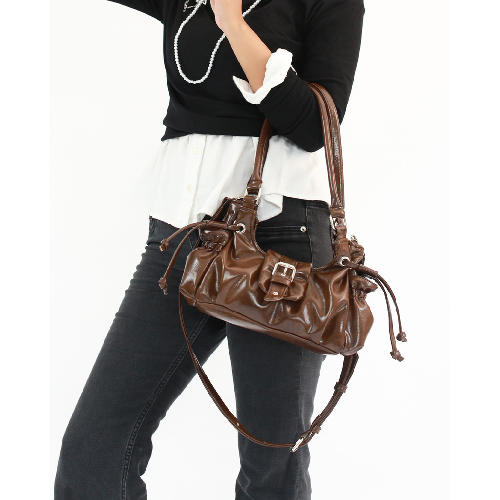 Tako Bag - Shoulder and Slingbag - Tiny Tara Tas Bahu Vintage Mini Multifungsi