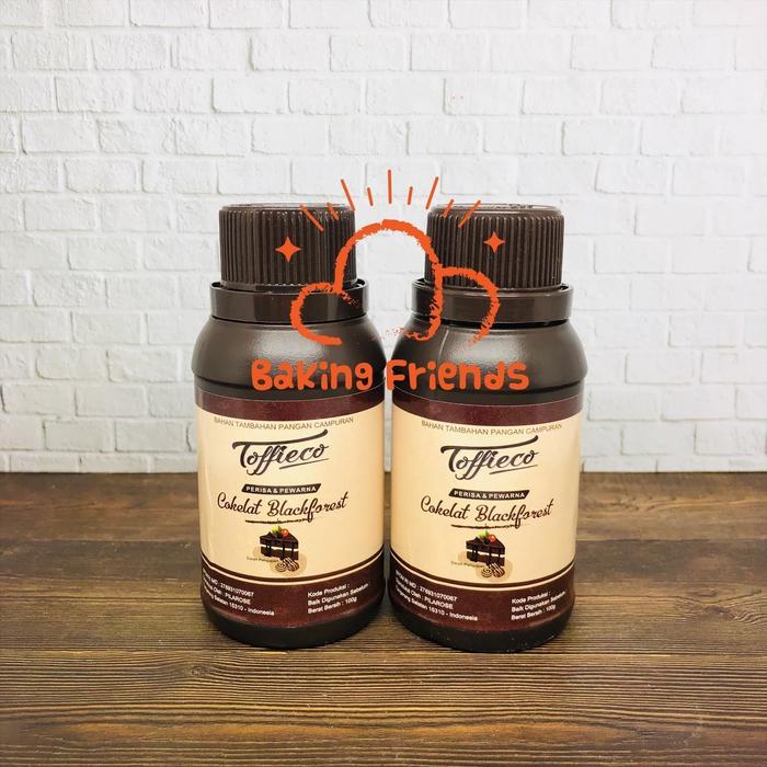 PROMO Toffieco Pasta Chocolate Blackforest / Perisa Coklat Blackforest 100Gr