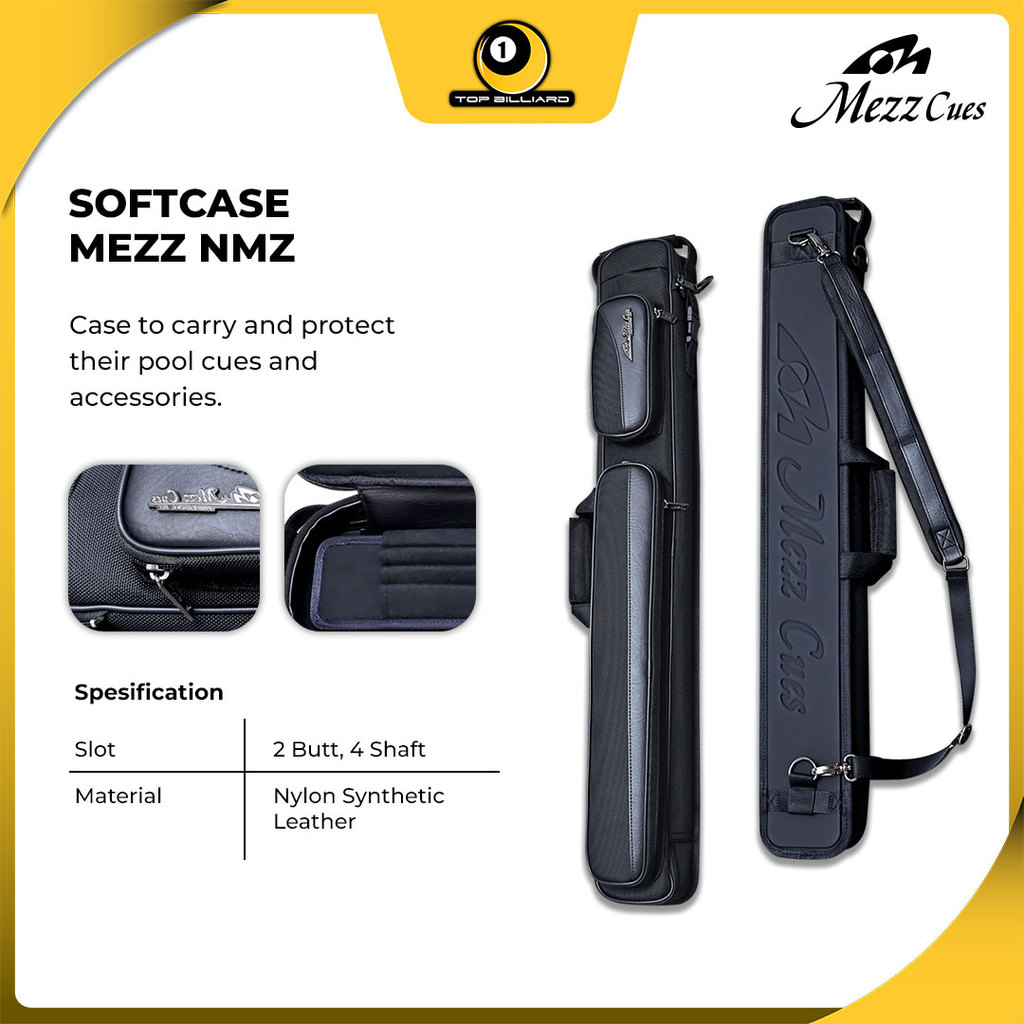 Softcase Mezz NMZ Cue Case Billiard Sports