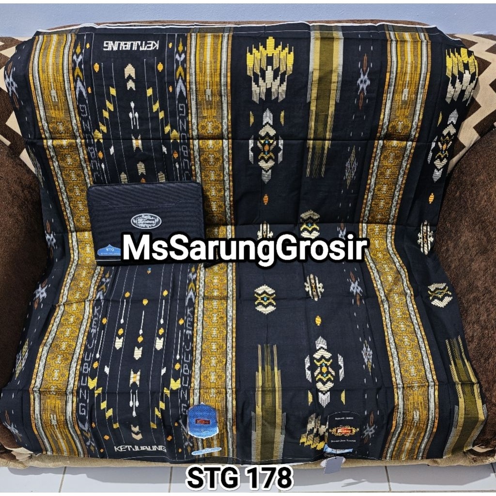 Sarung Ketjubung SKP STG SPM SGD SGW SCP Songket Jahit Tengah