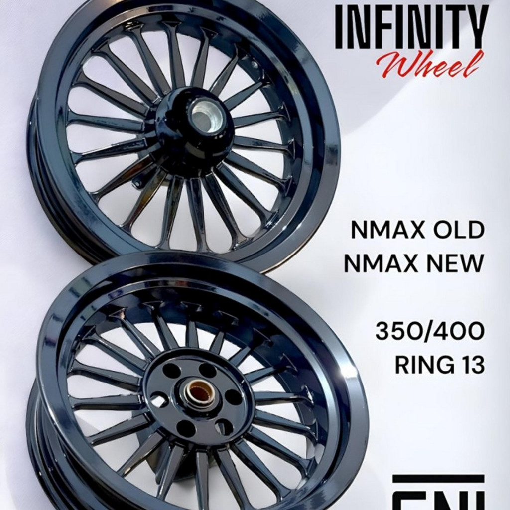 Velg POWER Model INFINITY Ring 13 350/400x13 Nmax Old New Turbo Neo Ring13 palang 18 20 classic retr