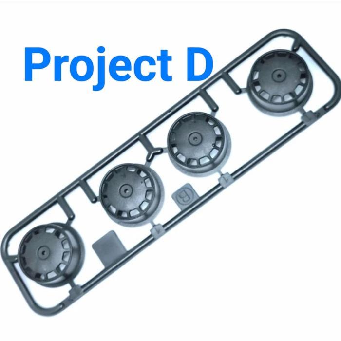 Velg Dish Medium - Carbon - Tamiya Rep