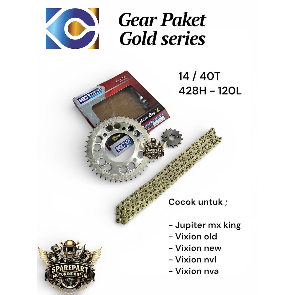 GEAR GIR SET GIR PAKET VIXION OLD LAMA MODEL SSS