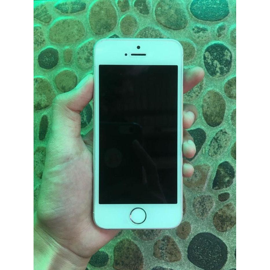 iPhone 5s 32Gb white second bekas - Putih