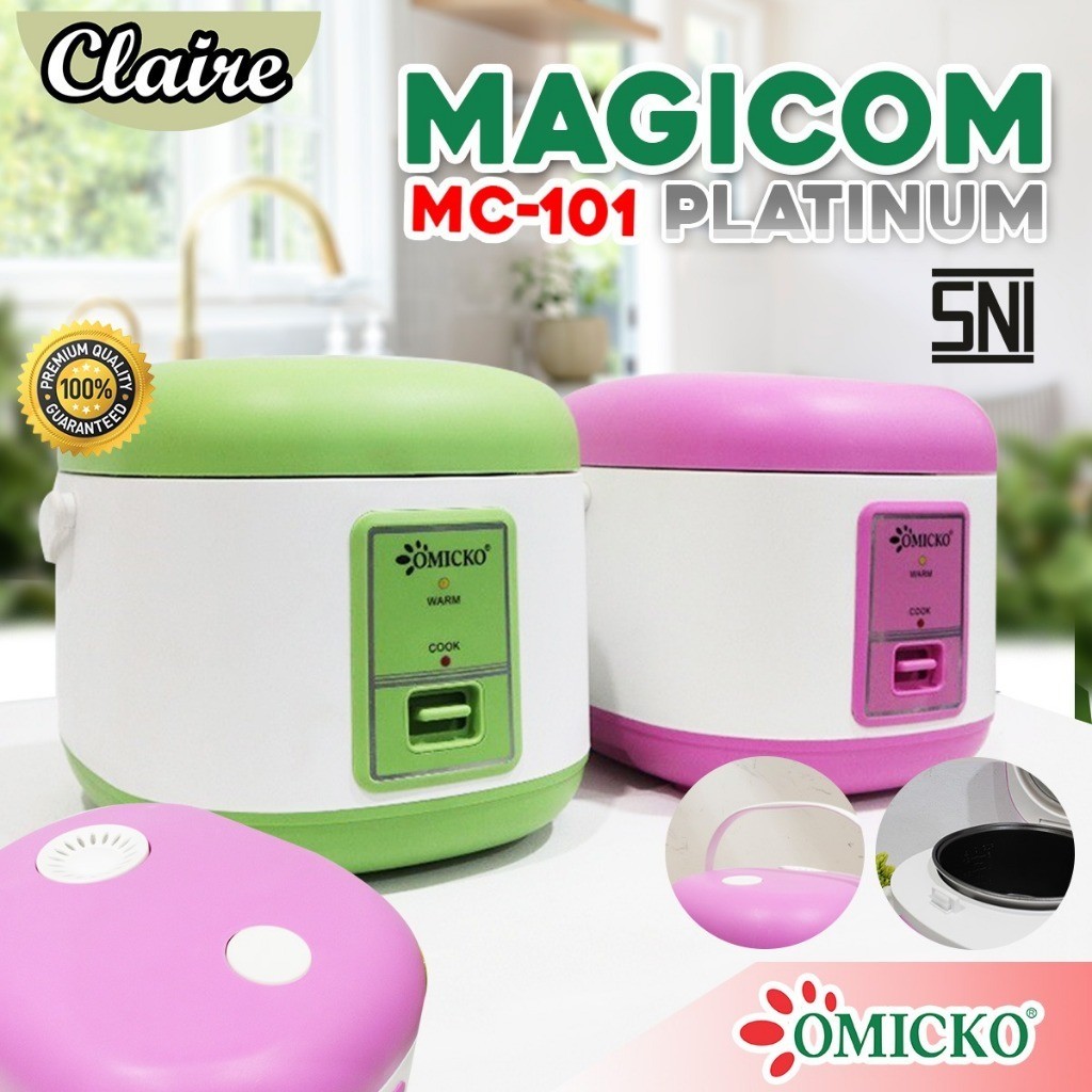 HOT PRODUCT BPG MAGIC COM MINI 1.2 OMICKO PLATINUM-MAJIKOM 1.2 OMICKO PLATINUM-MAGICOM-RICE COOCKER