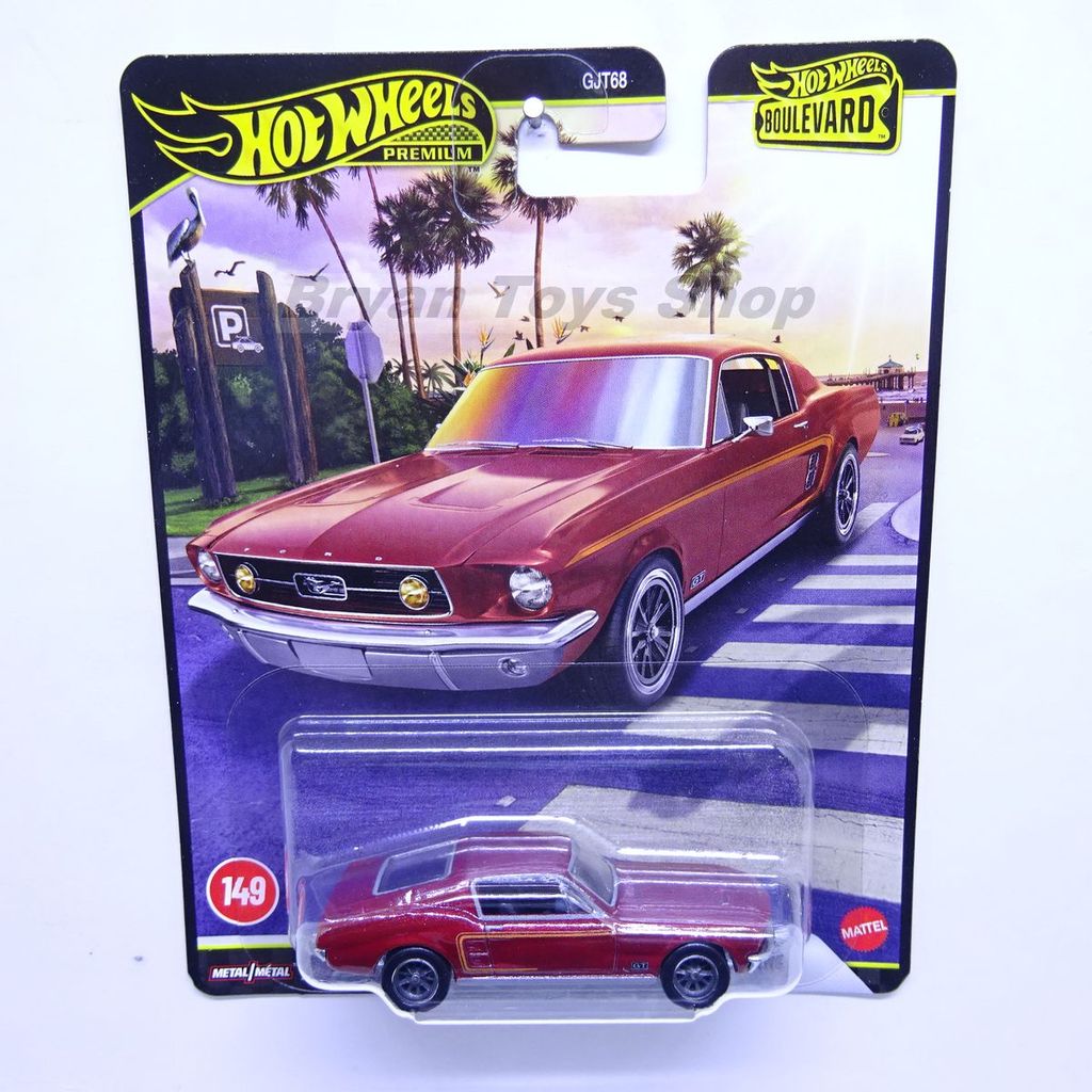 Hot Wheels Premium Boulevard 67 Custom Mustang / Personnalise Mustang