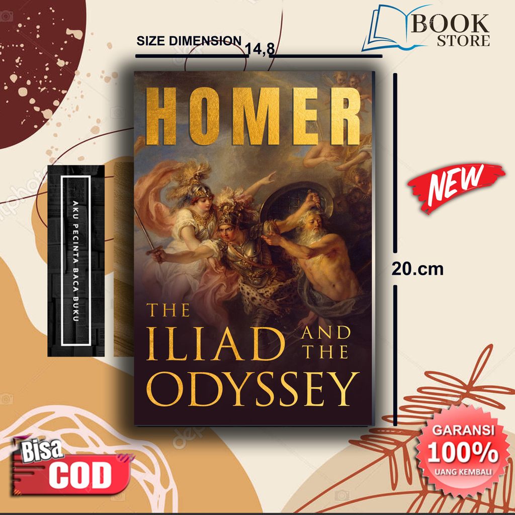HOMER: The Iliad & the Odyssey By Homer (English)
