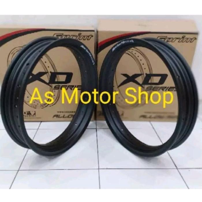 Velg sepasang merek rossi sprint xd ukuran lebar 300 - 350 ring 17 - merek sprint xd, 250 300 RING 1