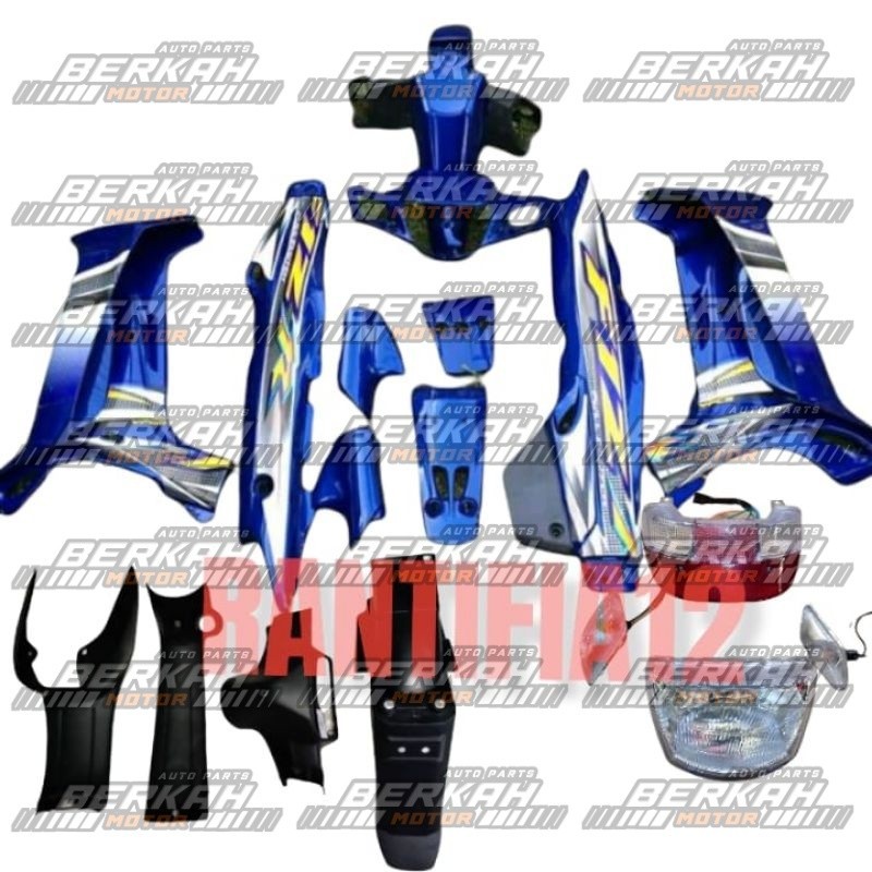 cover bodi Fizr full set bodi halus kasar lampu Fizr full clutch