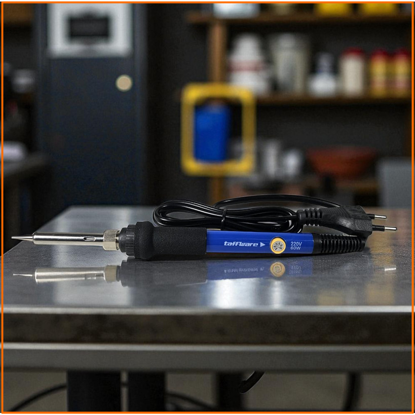 Taffware Solder Adjustable Temperature Fast Heating 60W 5 Tips 8g Tin - CS-31 C