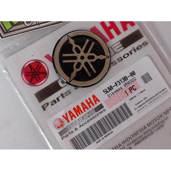 Emblem Logo Panel Dasi Dada Depan Yamaha Jupiter Lama Z Original YGP  5LM-F313B-00