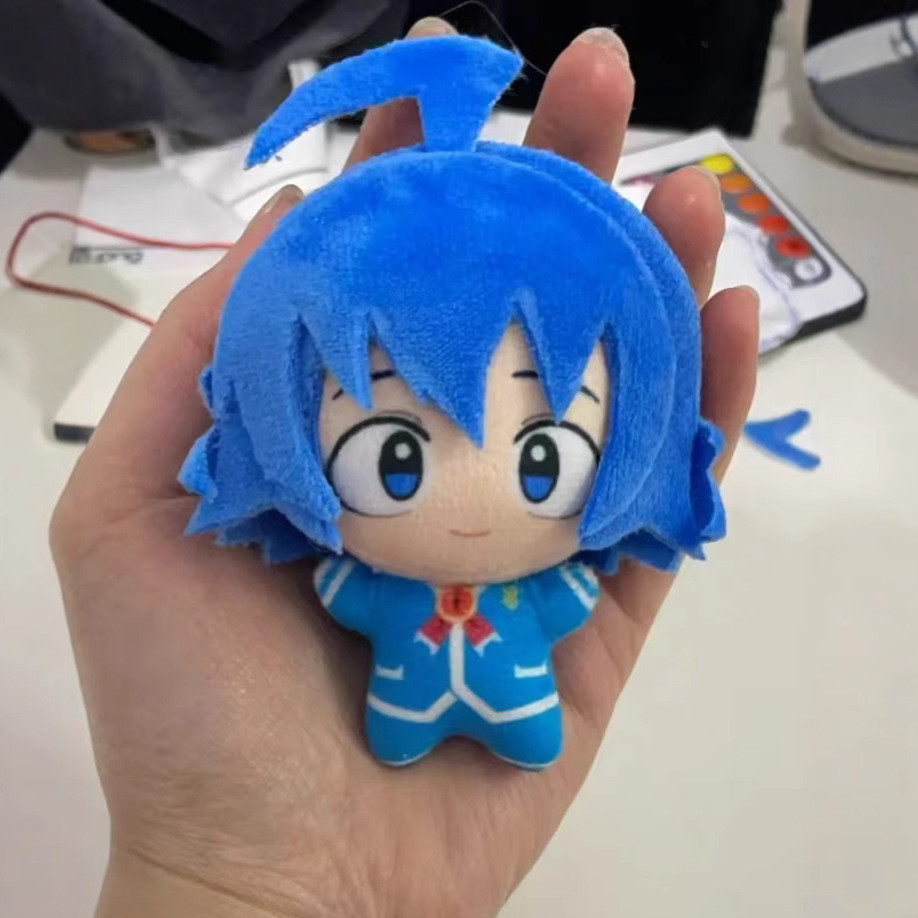 10cm Welcome To Demon School Iruma-kun - Shax Lied Nunu-style Printed Cotton Doll Keychain Pent Gift