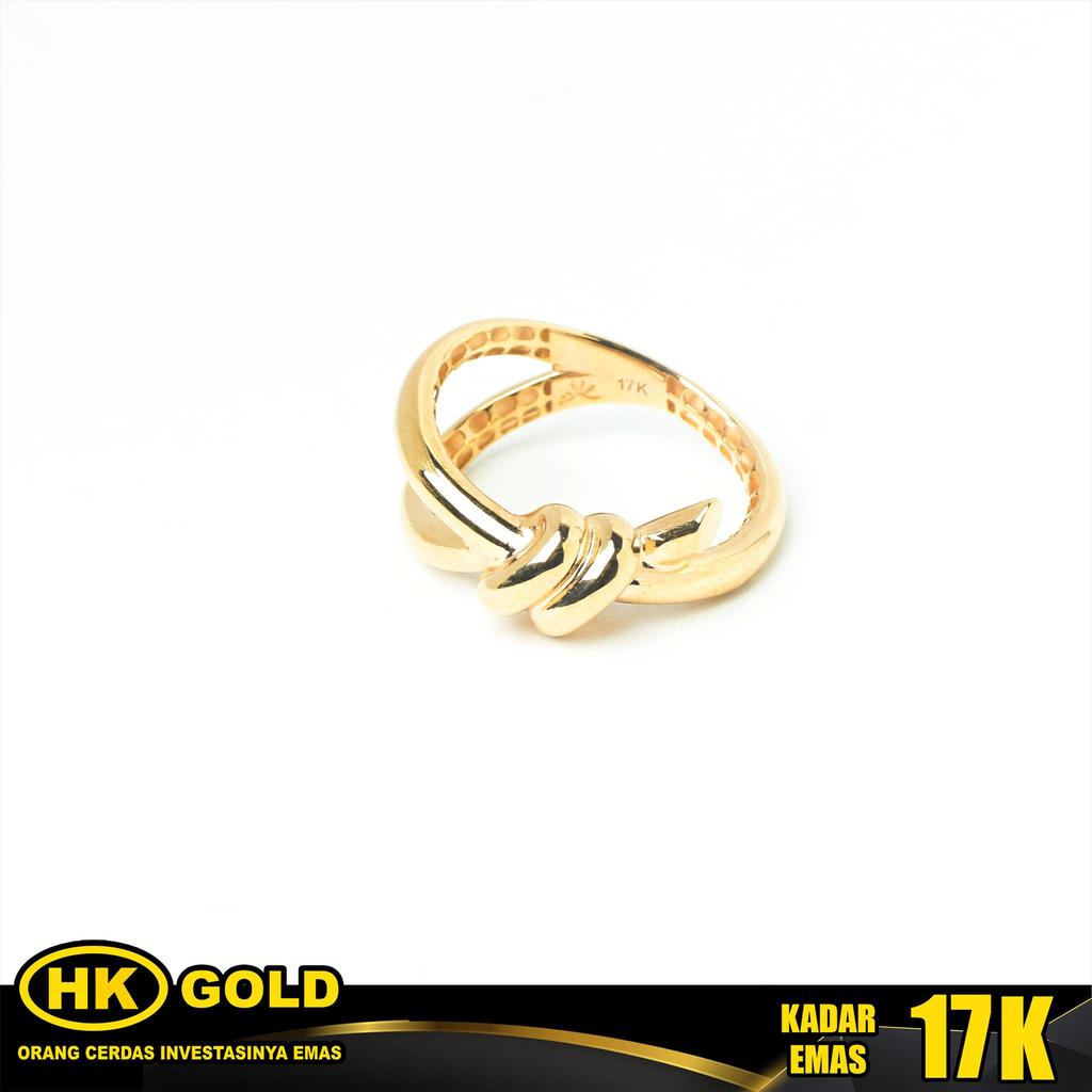 Cincin Emas 17K Type 960 HK GOLD