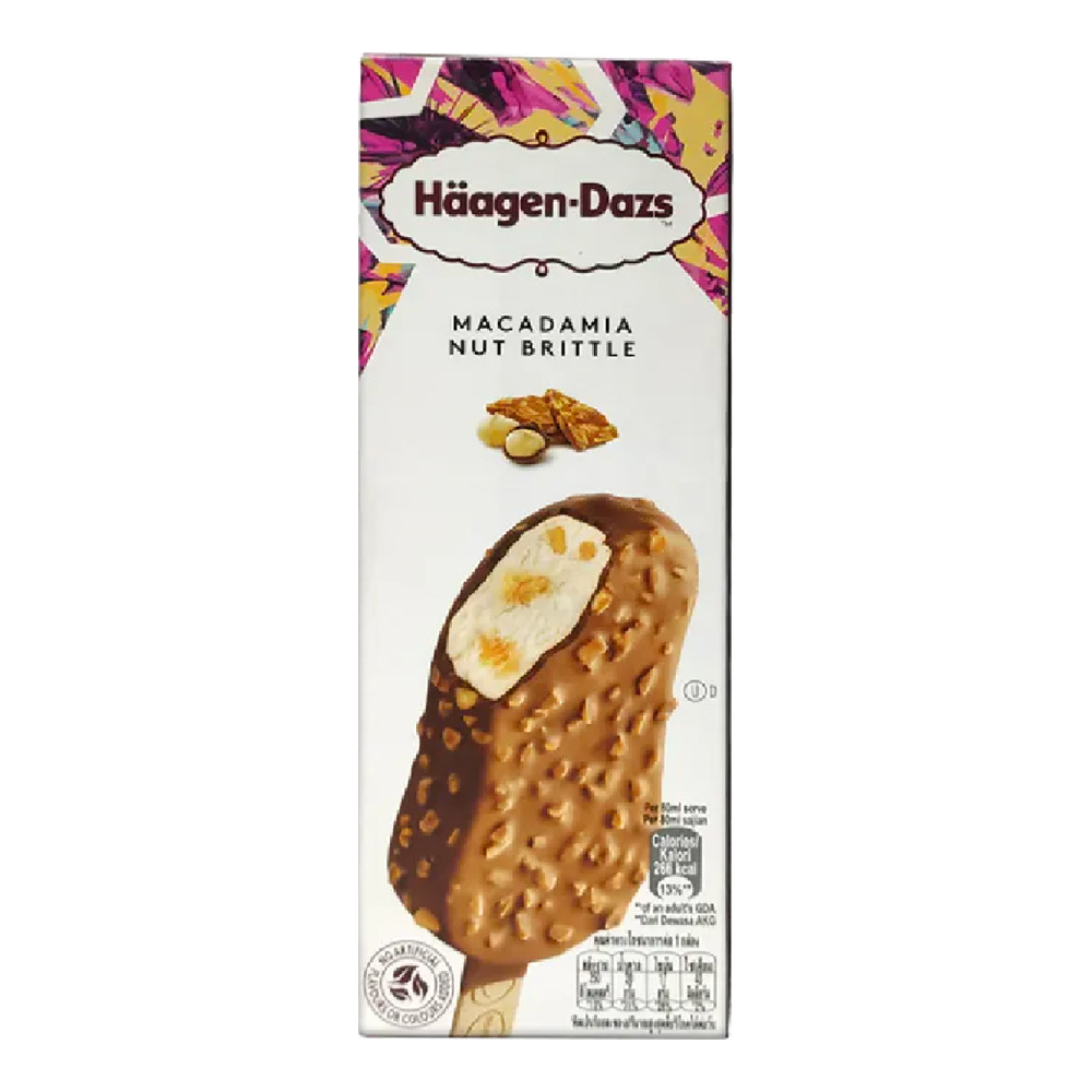HAAGEN DAZS MACADAMIA NUT BRITTLE 69GR