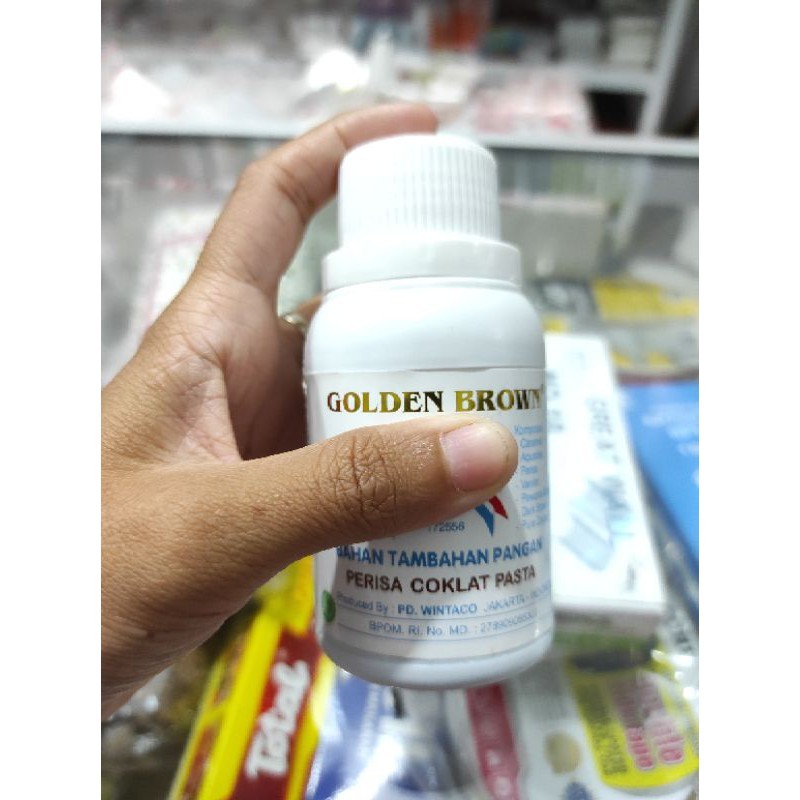 Golden Brown Coklat | Pasta Coklat | Golden Brown Pasta Coklat