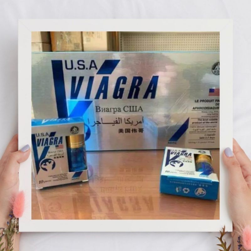 VIAGRA MMC ASLI ORIGINAL ISI 10 BUTIR (ECER) MENAMBAH STAMINA PRIA OBAT HERBAL   (Bisa COD)