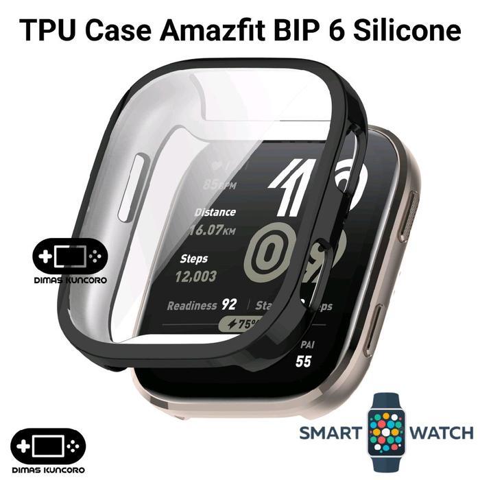 PROMO =Acessoris Game= TPU Case Amazfit BIP 6 silicone silicon soft bumper casing shell amazfit bip 