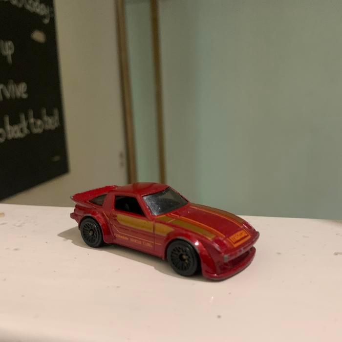Hotwheels Mazda Rx7 Merah loose junk bukan tomica 2ND