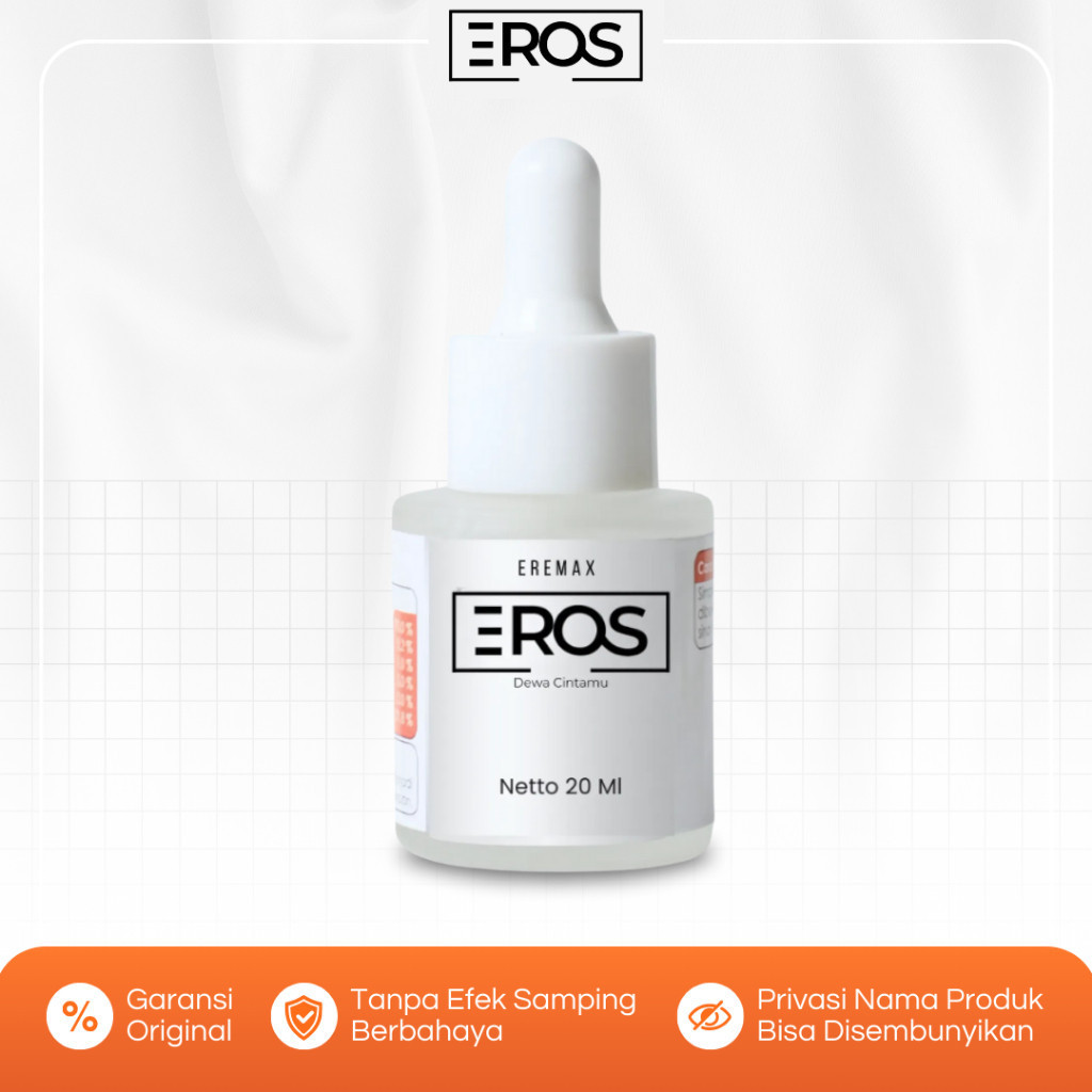 EROS! BISA COD EROS Serum Kejantanan Obat Pria Kuat Ukuran 20ml
