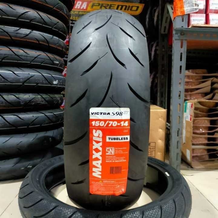 SEPASANG / SATUAN BAN MOTOR AEROX MAXXIS VICTRA Ring 14 TUBELESS DEPAN BELAKANG