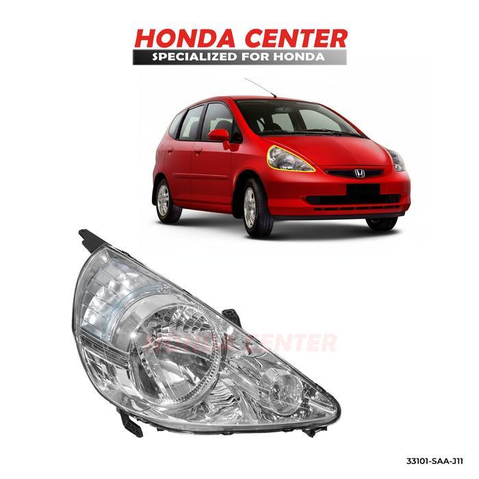 Honda Head Lamp Lampu Depan Mobil Honda Jazz GD3 Tahun 2004 2005 2006 2007 2008 - 33101-SAA-J11* KAN