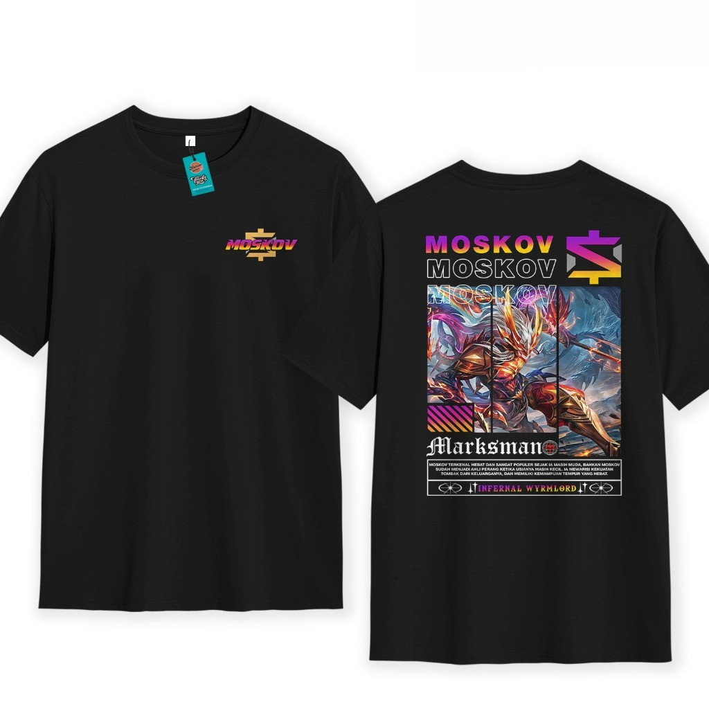 KAOS MOBILE LEGENDS SKIN MOSKOV ALLSTAR INTERNAL WYRMLORD MARKSMAN BAJU DISTRO