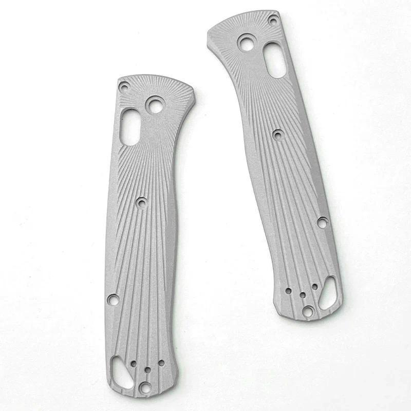 1Pr Aluminium Alloy Blade Handle Patch for Benchmade 535  Raal Texture Aluminium Alloy Bugout 535 Pa