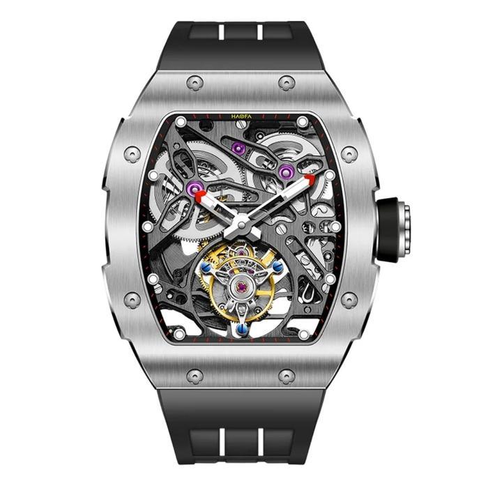 Haofa 1908 Tourbillon Stainless Steel