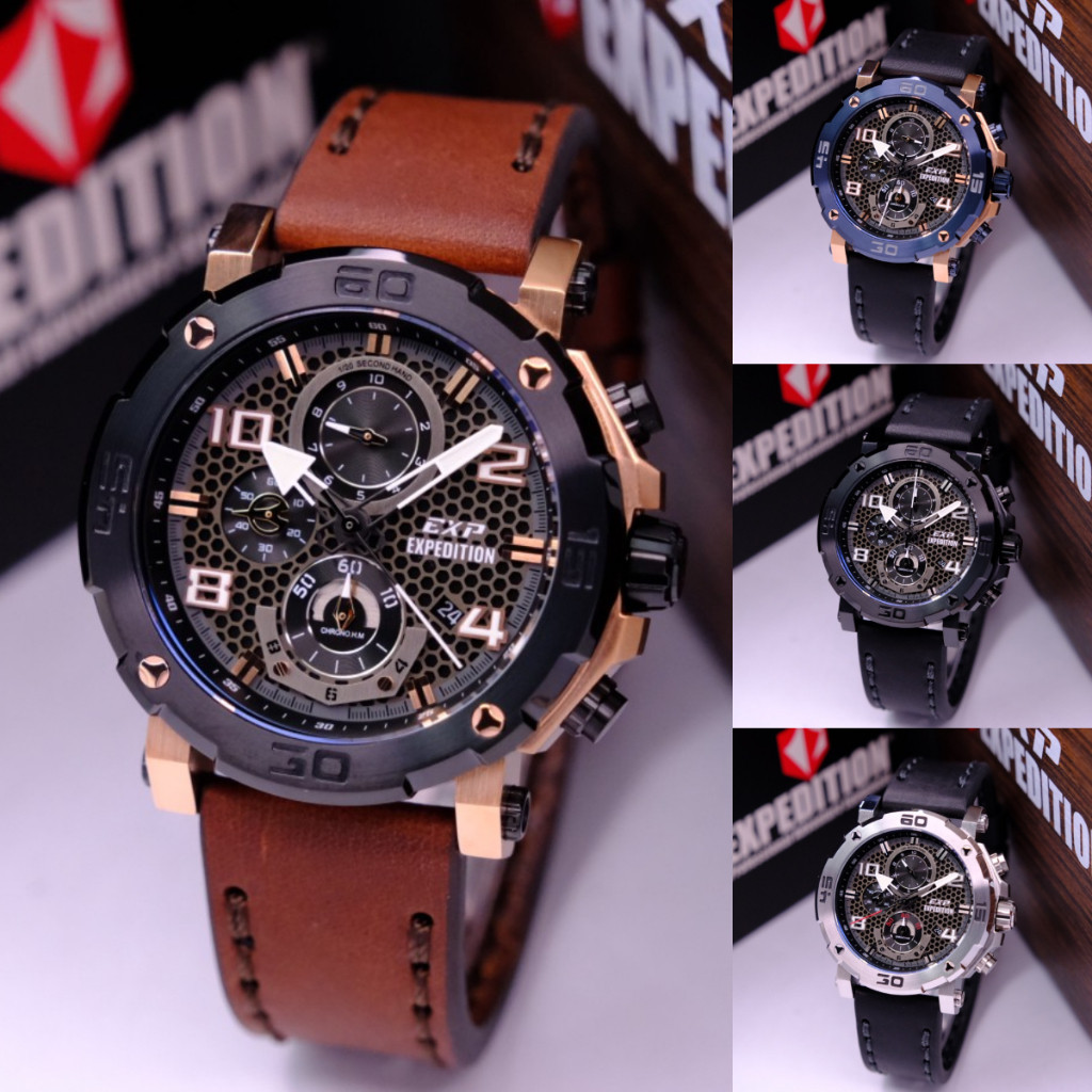 PROMO ORIGINAL Jam Tangan Pria Expedition E 6769 / E6769 / 6769 / E 6818 / E 6402 / E 6381 Garansi R