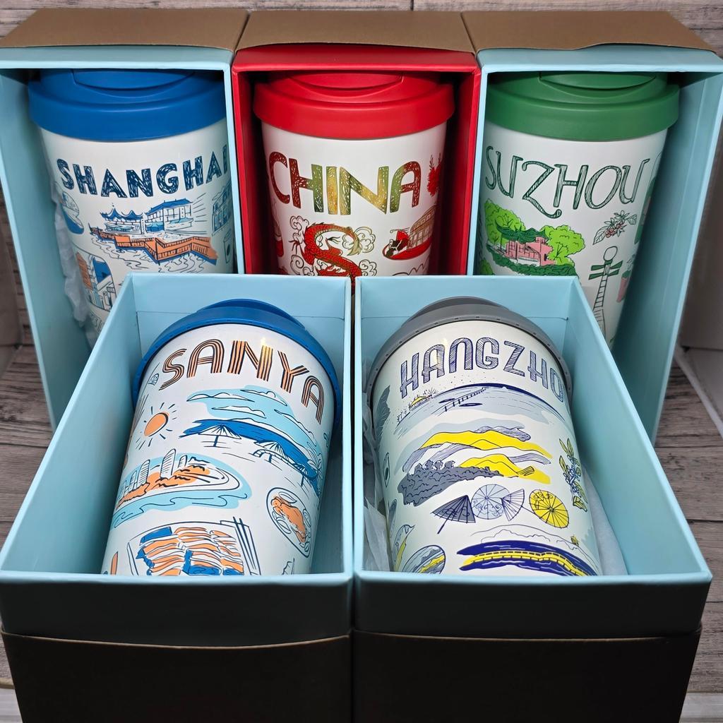 Starbucks Stainless Tumbler BTS Been There Series 473ml (China Edition)