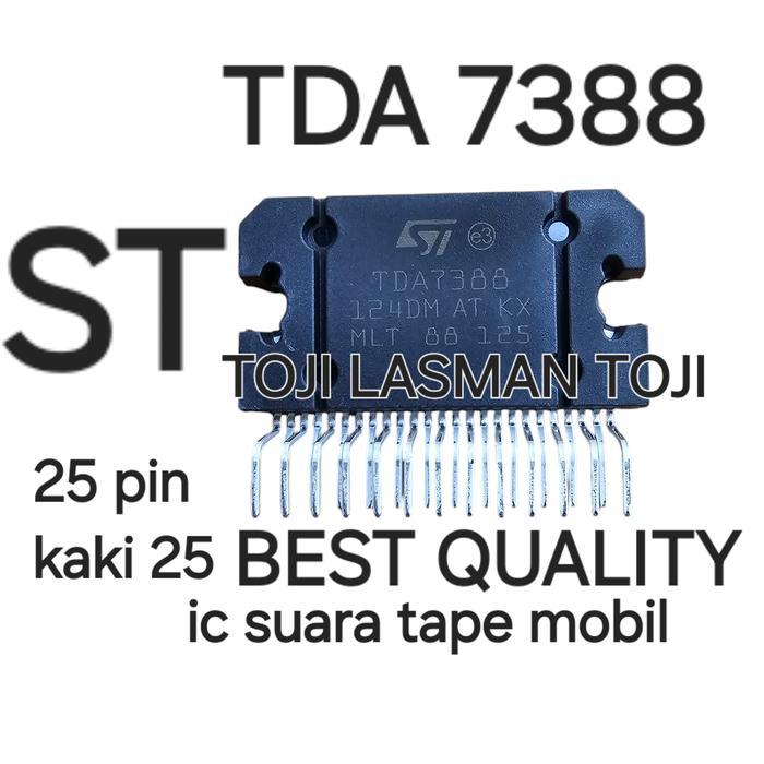 ic tda 7388 tda7388 ic suara tape mobil