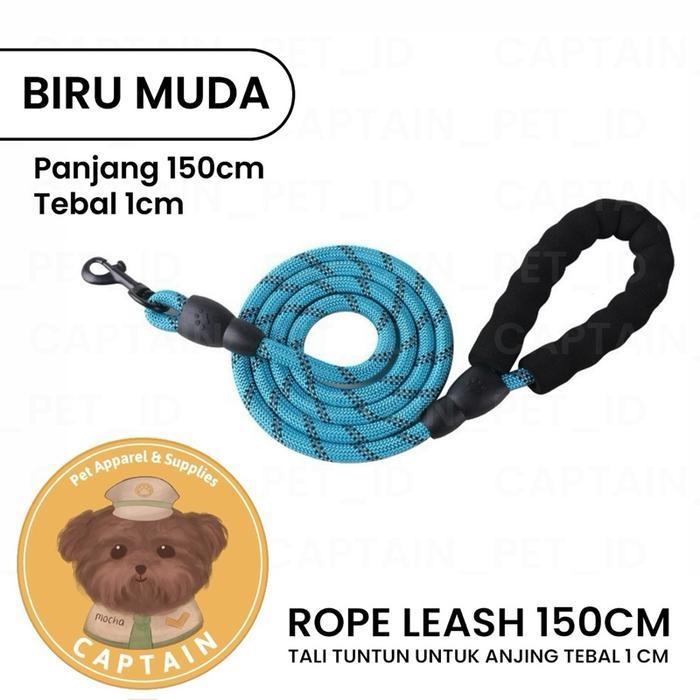 TALI TUNTUN ANJING DOG LEASH HEWAN PELIHARAAN SAMOYED HUSKY POODLE BICHON CORGI POMERANIAN PET COLLA