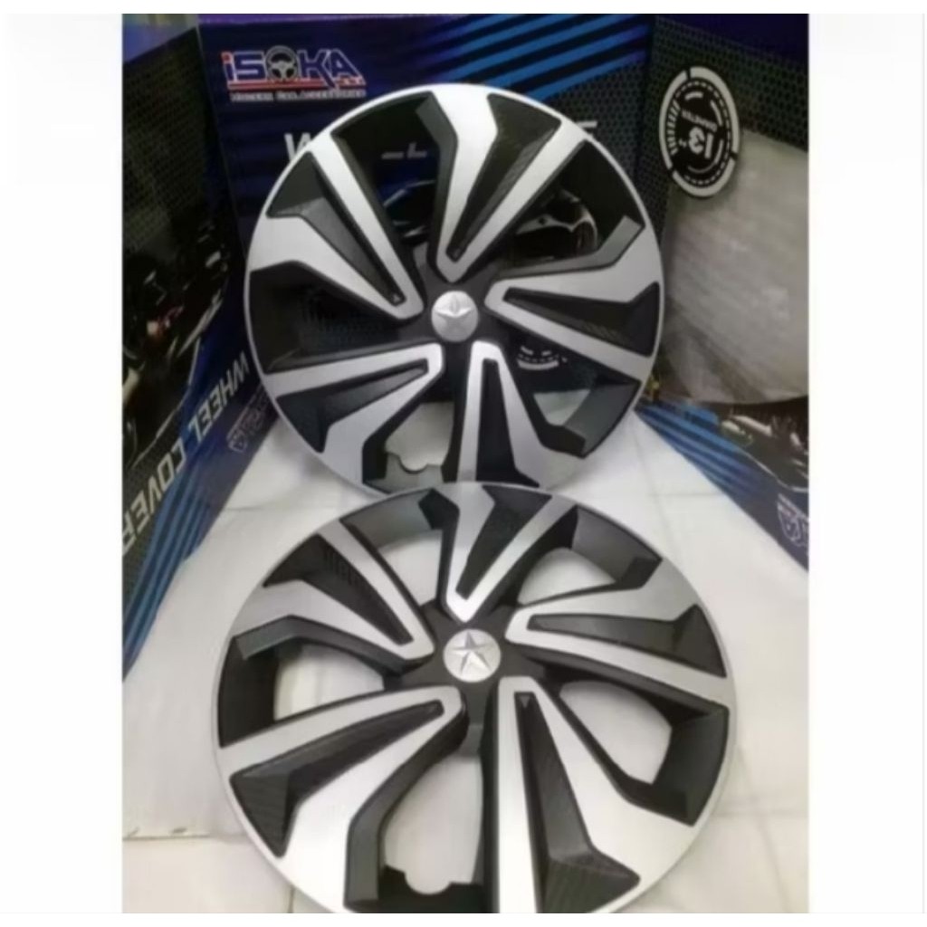 CAREDGE - Cover Velg Dop Mobil ( SATUAN ) Ring 13 Dan 14 Avanza Xenia Sigra Futura Grenmax L300 pick