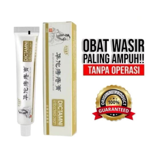 SALEP HERBAL WASIR  DICTAMNI OBAT WASIR PALING AMPUH TANPA OPERASI HERMORROIDS HERBAL SEMBELIT BAB