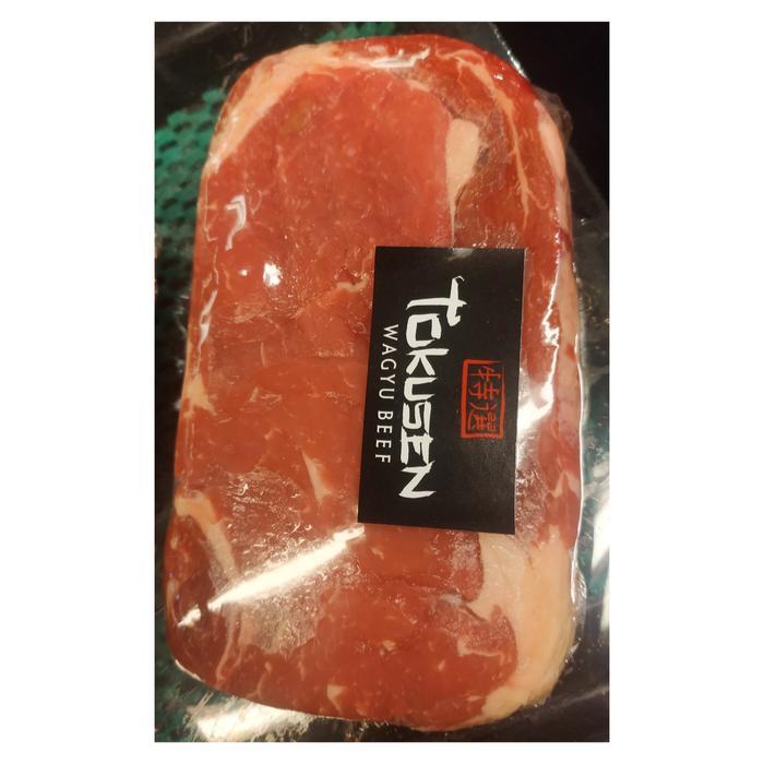 Daging Sapi Tokusen Wagyu beef Rib eye Steak Mb4/5 / 100 gr
