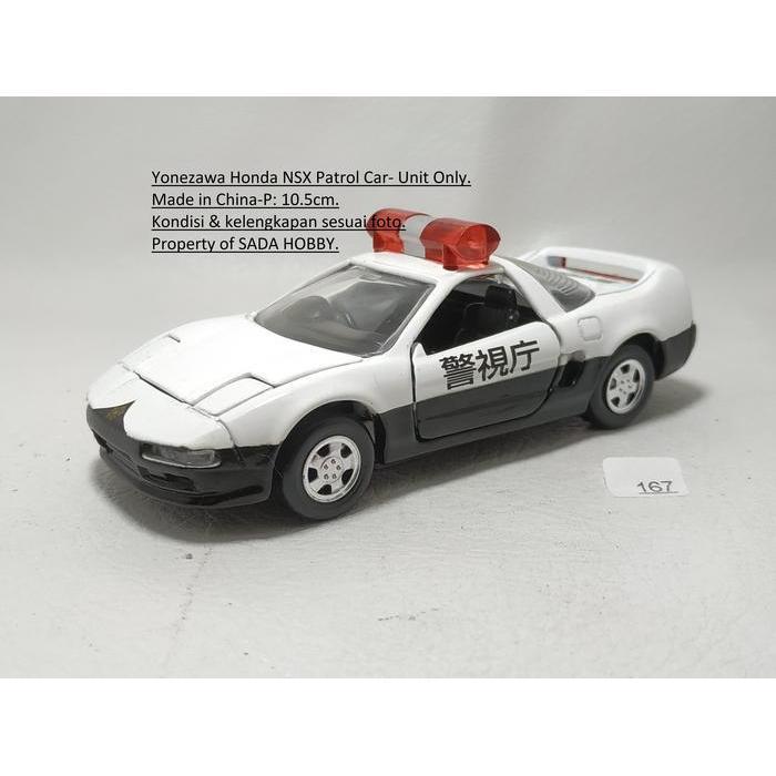 Yonezawa Toys Japan Skala 1/40 Honda NSX Police Car