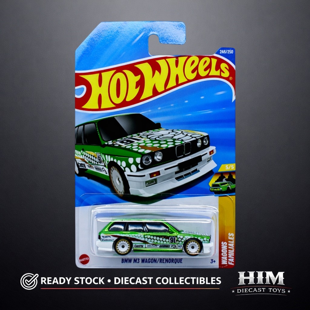 Hot Wheels Super Treasure Hunt  TH$ BMW M3 Wagon / Renorque